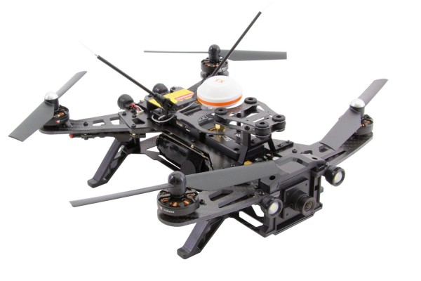 Walkera Runner 250 FPV Racing-Quadrocopter 250 RTF - FPV-Drohne mit HD Kamera, Akku, Ladegerät und D