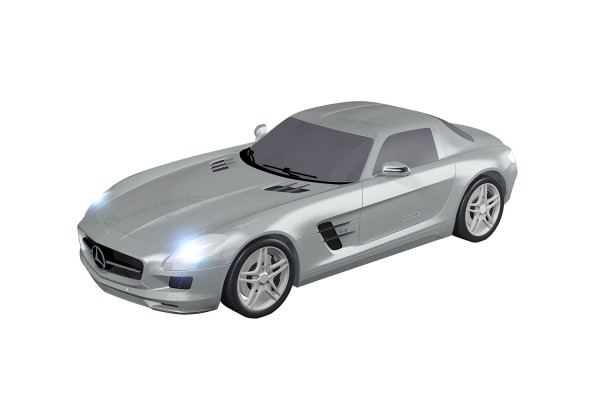 Teknotoys Mercedes-Benz SLS silber Slot-Car 1:43