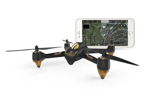 Hubsan X4 Air Pro FPV Brushless Quadrocopter - RTF-Drohne mit App-Steuerung, 1080p-Kamera, GPS, Foll