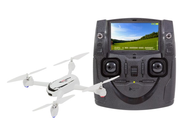 Hubsan X4 FPV Desire Quadrocopter - RTF-Drohne mit HD-Kamera, GPS, Follow-Me, Akku, Ladegerät und Fe