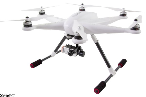 Walkera Tali H500 Hexacopter RTF - FPV-Drohne mit iLook+ Full HD Kamera, GPS, 3D-Gimbal, Akku, Ladeg