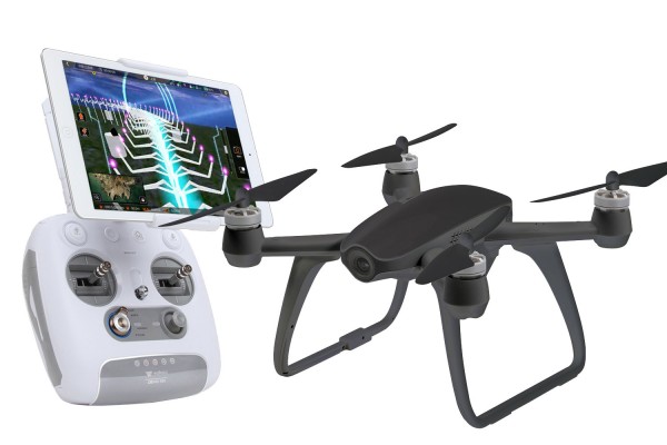 Walkera AIBAO FPV 4K Quadrocopter RTF schwarz - FPV-Drohne mit 4K UHD-Kamera, F8-Fernsteuerung, Akku
