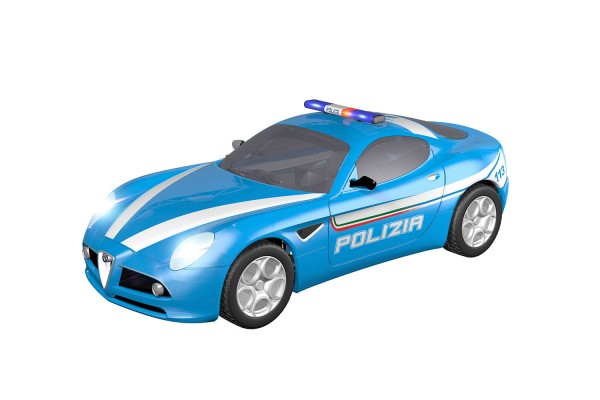 Teknotoys Alfa Romeo 8C Polizia Slot-Car 1:43