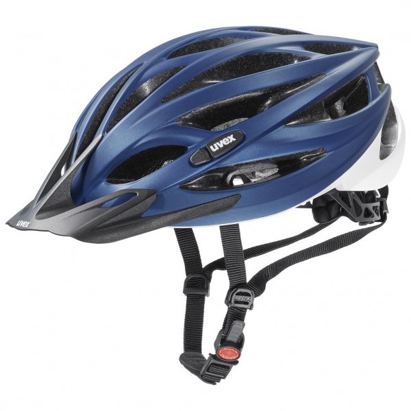 UVEX Bike-Helm oversize blue-white matt (Größe 61-65 cm)