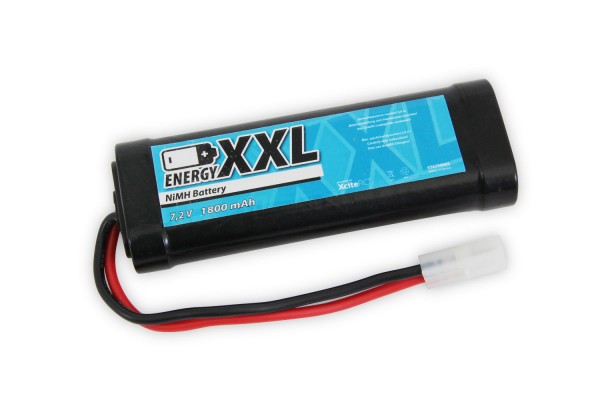 energyXXL NiMH Battery 7.2 V / 1800 mAh/ Stick/ JST-Anschlußstecker