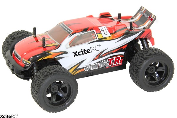 Truggy one16 TR - 4WD RTR Modellauto, rote Karosserie