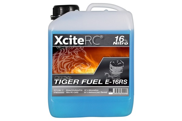 Tiger Fuel Einlauf-Kraftstoff E-16RS 2,5 Liter mit 16% Nitromethan