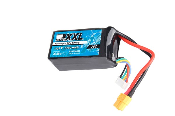energyXXL Race-Copter LiPo-Battery 4S 14.8 V 1300 mAh 75C