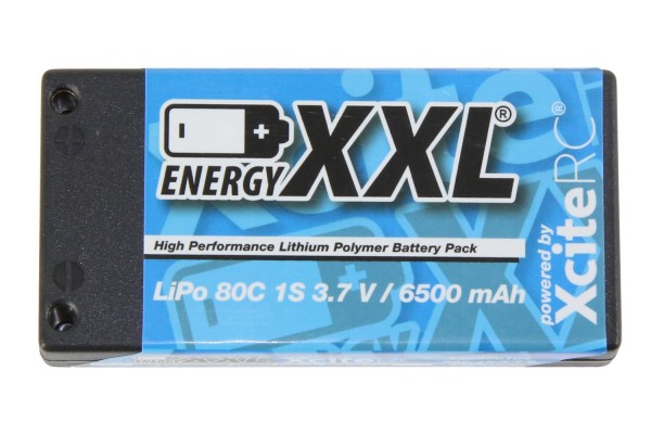 energyXXL Lipo Akku 6500 mAh 3,7 V 80C 1/12 EFRA Legal