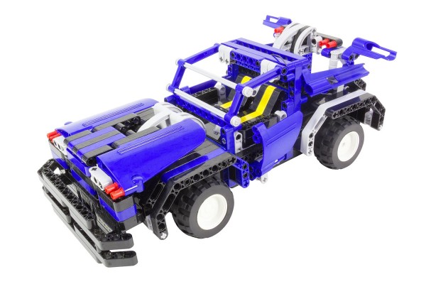 Teknotoys Active Bricks RC 2in1 Cabrio & Limousine blau mit Fernsteuerung