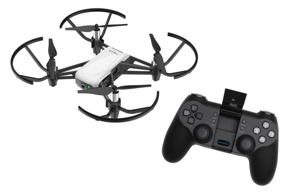 RYZE Tech Tello Intelligent FPV Toy Drone - Set mit GameSir T1d Controller