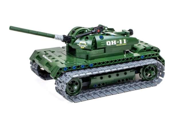 Teknotoys Active Bricks RC Panzer - Konstruktionsbaukasten mit Fernsteuerung