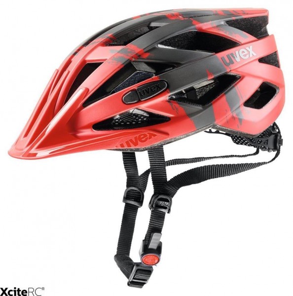 UVEX Bike-Helm i-vo cc red-darksilver matt Größe S (52-57 cm)