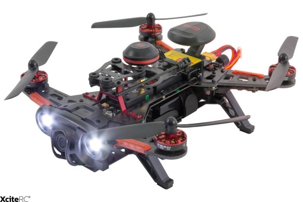 XciteRC FPV Racing-Quadrocopter Runner 250 Advance F3 RTF - FPV-Drohne mit HD Kamera, Akku, Ladegerä