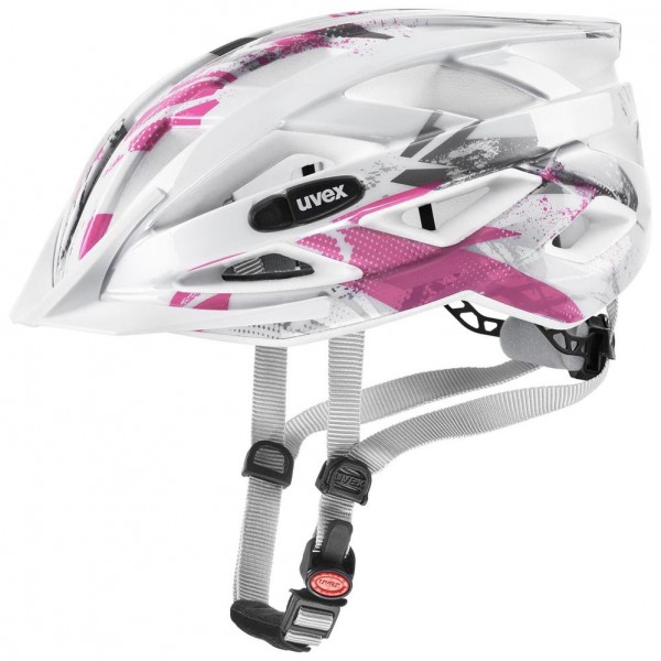 uvex air wing white pink 52-57 cm