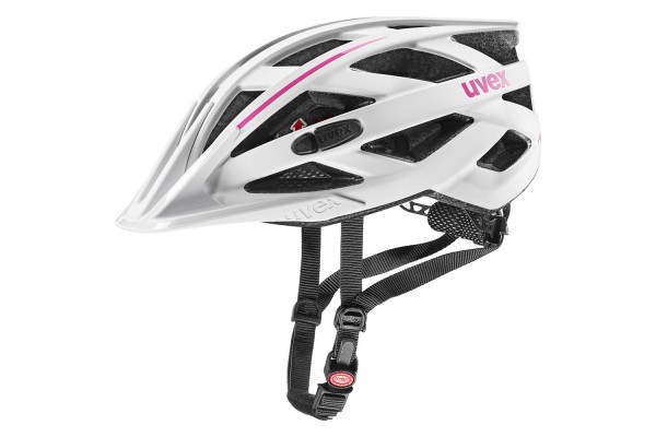 UVEX Bike-Helm i-vo cc Pink Ribbon white mat Größe L (56-60 cm)
