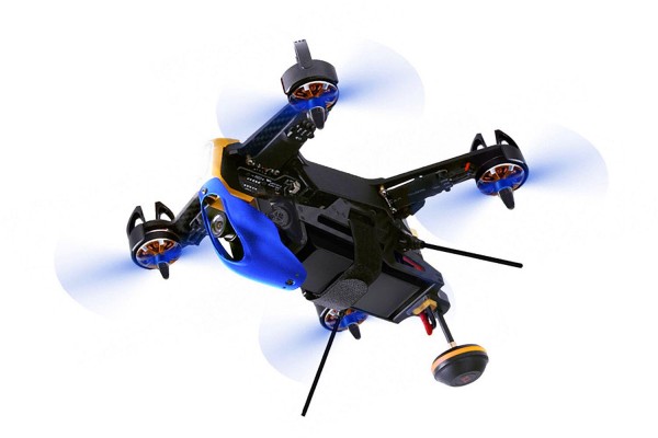 XciteRC FPV Racing-Quadrocopter F210 3D RTF - FPV-Drohne mit Sony HD-Kamera, OSD, Akku, Ladegerät un