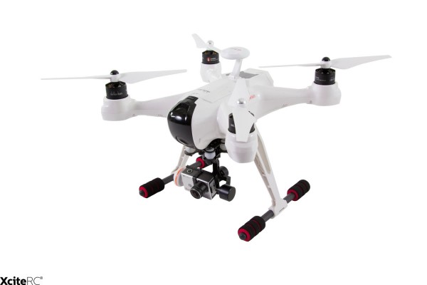 XciteRC Quadrocopter X350 Premium RTF - FPV-Drohne mit iLook+ Full HD Kamera, 3D-Gimbal, GPS, Ground
