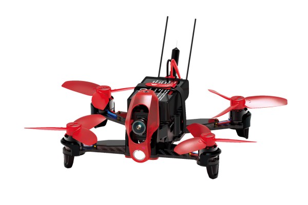 Walkera FPV Racing-Quadrocopter Rodeo 110 RTF - FPV-Drohne mit HD-Kamera, Akku, Ladegerät und DEVO 7