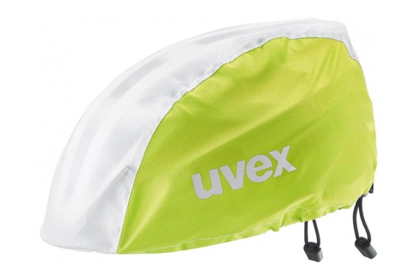 uvex rain cap bike lime-white S/M