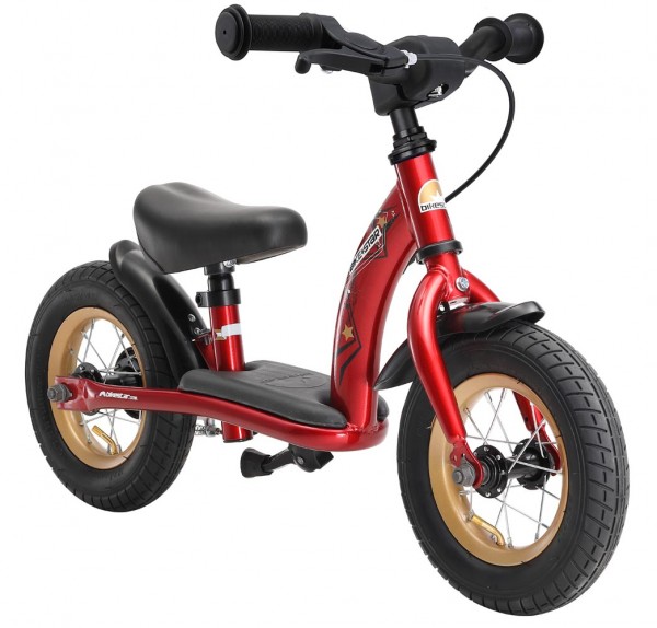 Bikestar 10 Zoll Kinderlaufrad Klassik 2019 Rot