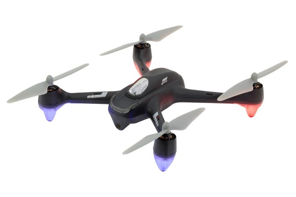 Hubsan X4 Cam Brushless Quadrocopter schwarz - RTF-Drohne mit HD-Kamera, GPS, Akku und Ladegerät (H5