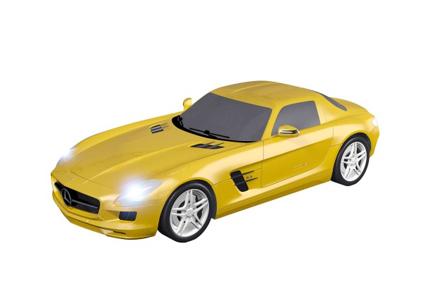 Teknotoys Mercedes-Benz SLS gelb Slot-Car 1:43