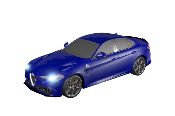 Teknotoys Alfa Romeo Giulia blau Slot-Car 1:43
