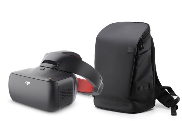 DJI Goggles Racing-Edition FPV-Videobrille + DJI Goggles Carry More Backpack