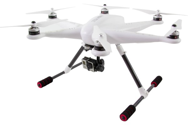 Walkera Tali H500 Hexacopter RTF - FPV-Drohne für GoPro Hero 3 Kamera, GPS, 3D-Gimbal, Akku, Ladeger