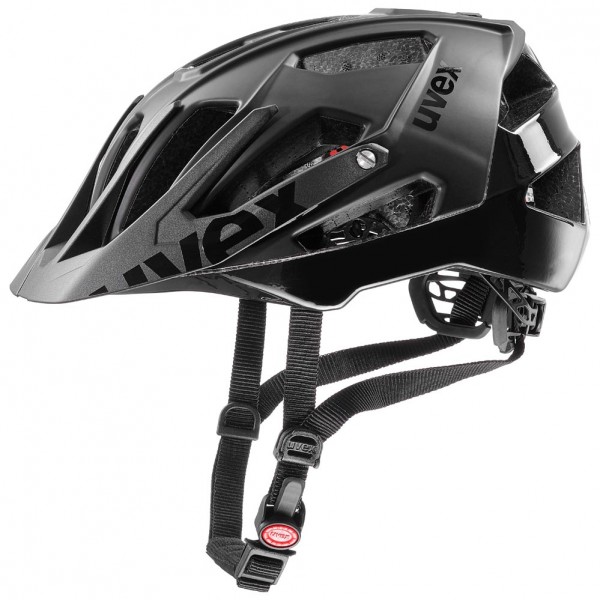 UVEX Bike-Helm quatro black matt Größe L (56-61 cm)
