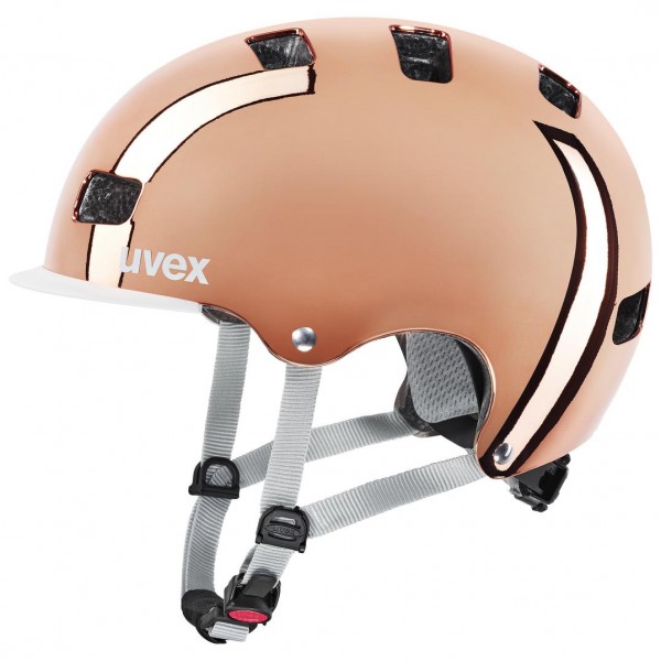 uvex hlmt 5 bike pro rosé chrome 55-58