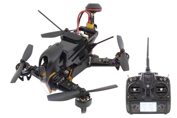 XciteRC FPV Racing-Quadrocopter F210 RTF - FPV-Drohne mit Sony HD-Kamera, OSD, Akku, Ladegerät und D