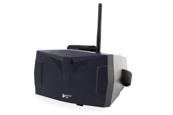 Hubsan FPV-Headset mit 4.3"-Bildschirm und integriertem 5.8 GHz Empfänger